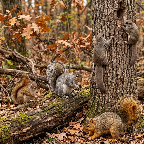 Types of Squirrels in the GTA