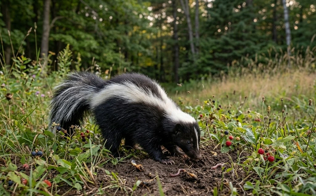 Skunks Really Eat