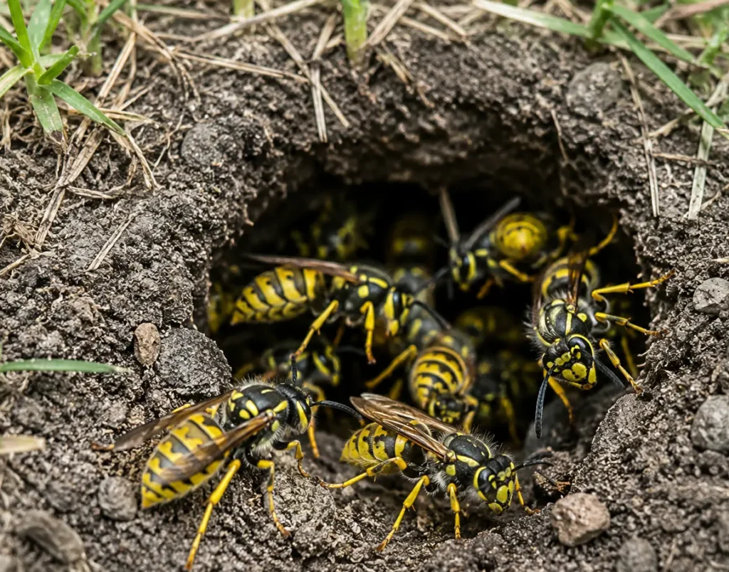 Get Rid of Ground Wasps