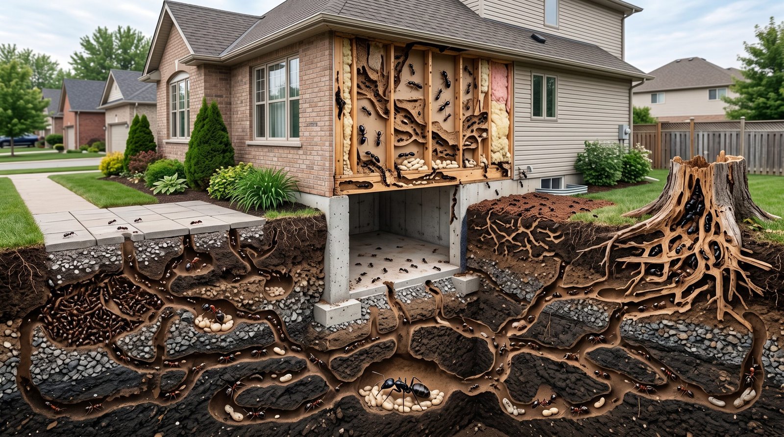 Where Do Ants Live? Habitat and Nesting​​