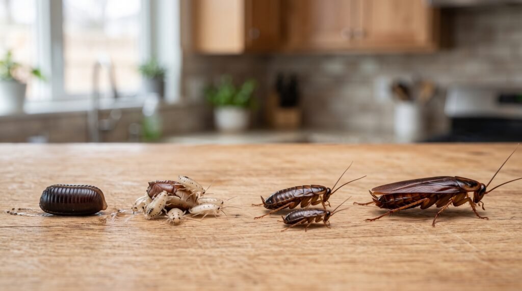 Cockroach Life Cycle and Reproduction​