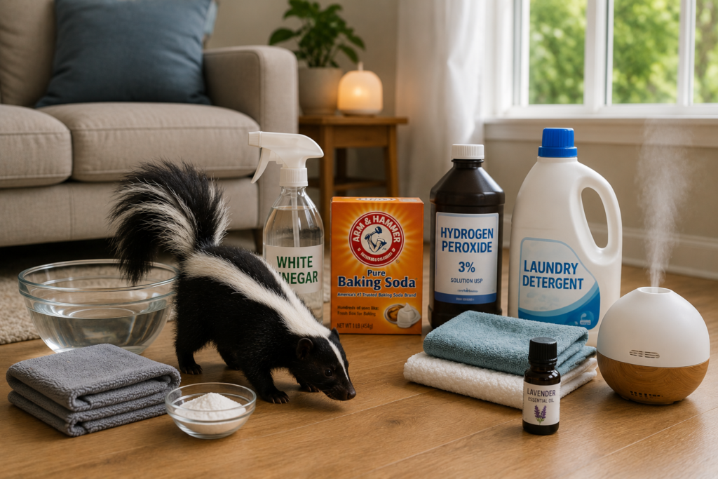 How to Get Rid of Skunk Smell in Your House