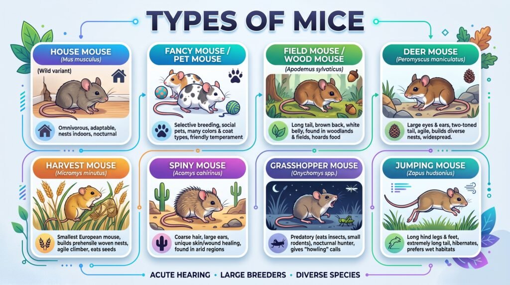 Types of Mice